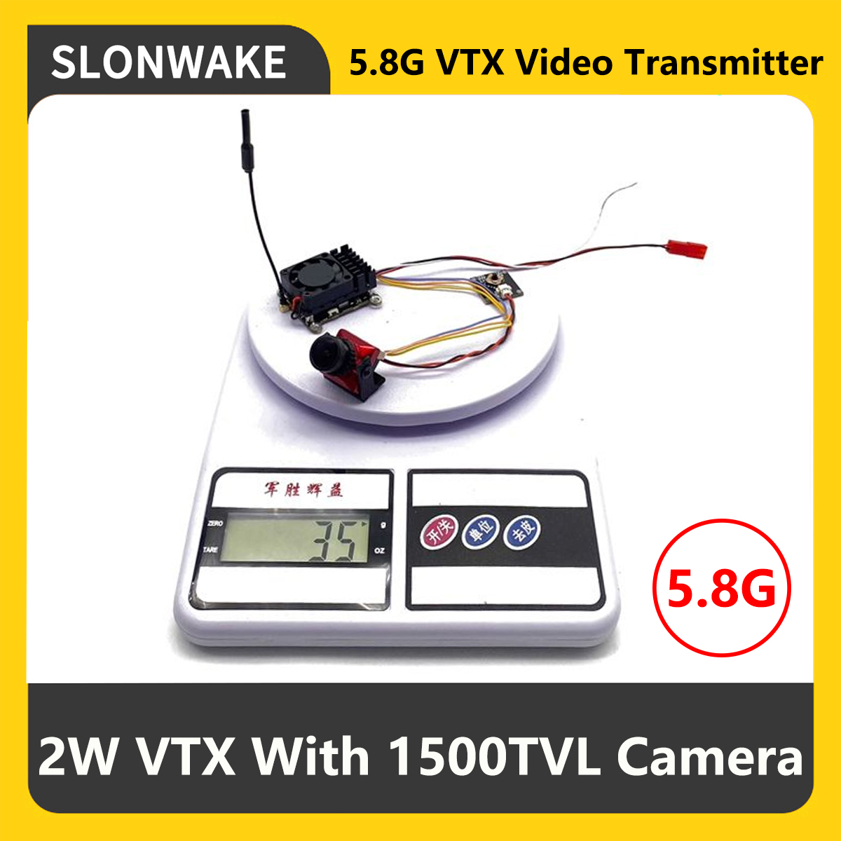 Fpv Drone Vtx - SLONWAKE 5.8G 2000mW FPV VTX 송신기