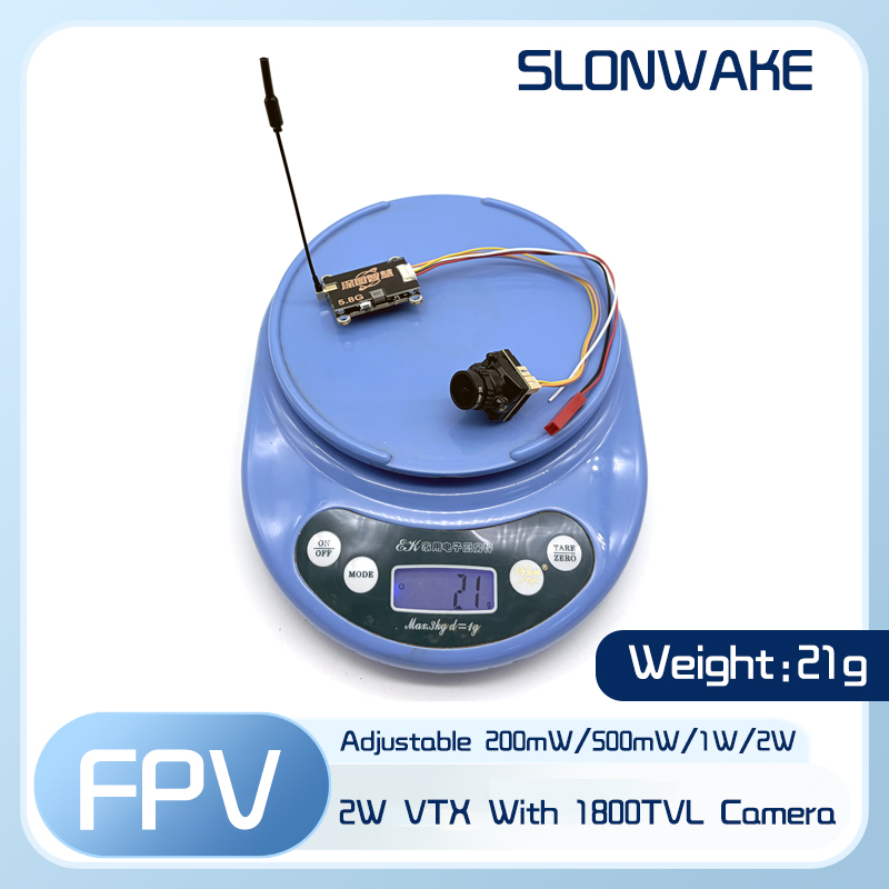 SLONWAKE 5.8G 56CH 2W 송신기 VTX( - Fpv Drone Vtx 리뷰 및 가격