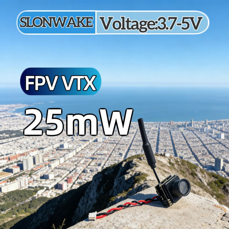SLONWAKE FPV 25mW 전력 시뮬레이션 VTX - Fpv Drone Vtx 리뷰 및 가격